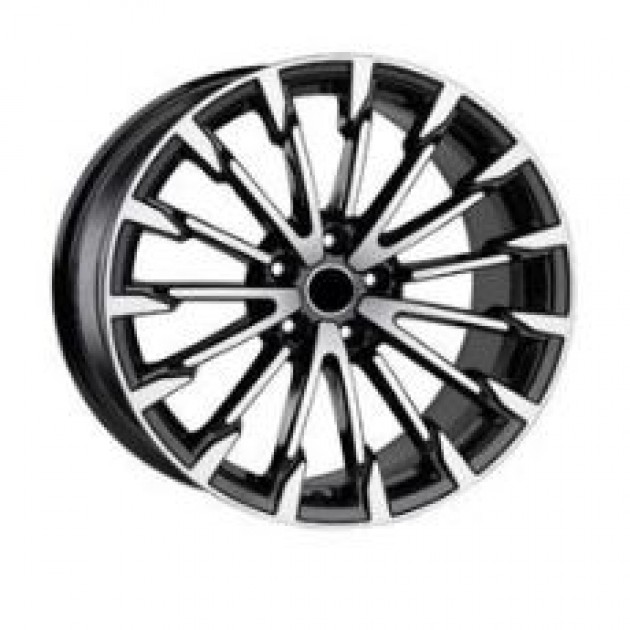 ZA 8.0x18-5x112 35x66.6 Gunmetal with diamond cut 257 ET AUDI Style CB | Κωδικός: CPE-DY257-01