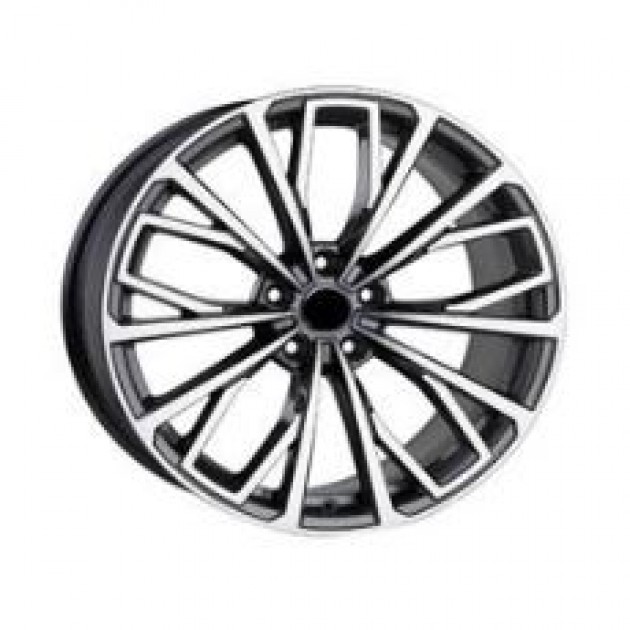 ZA 8.5x19 5x112 35x66.6 Black gloss diamond cut 193  ET AUDI Style CB | Κωδικός: CPE-RC193-01