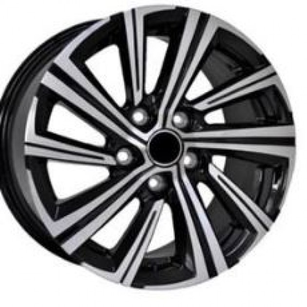 ZA 6.5x15 5x114.3 40x60.1 Black gloss diamond cut 341  ET TOYOTA Style CB | Κωδικός: CPE-RC341-01