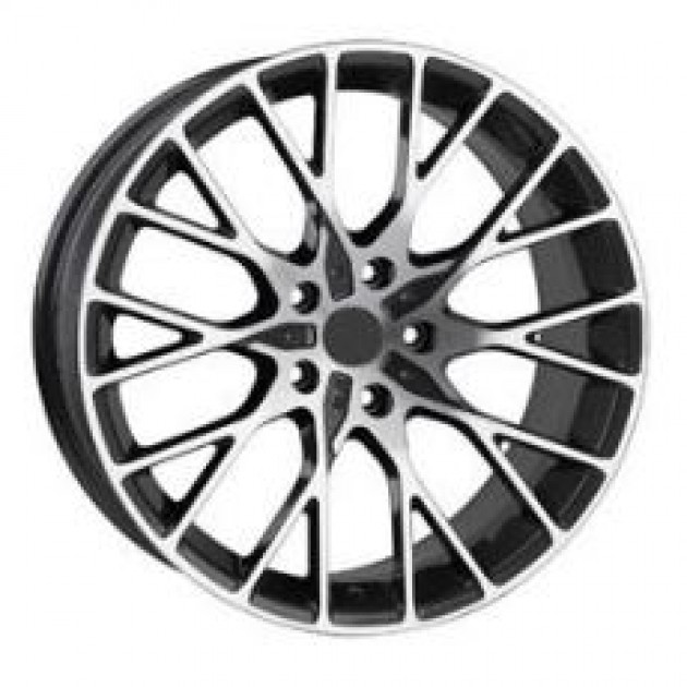 ZA 8.0x18 5x120 30x72.6 Gunmetal with diamond cut 203 204  ET BMW Style staggered CB | Κωδικός: CPE-DY203-01