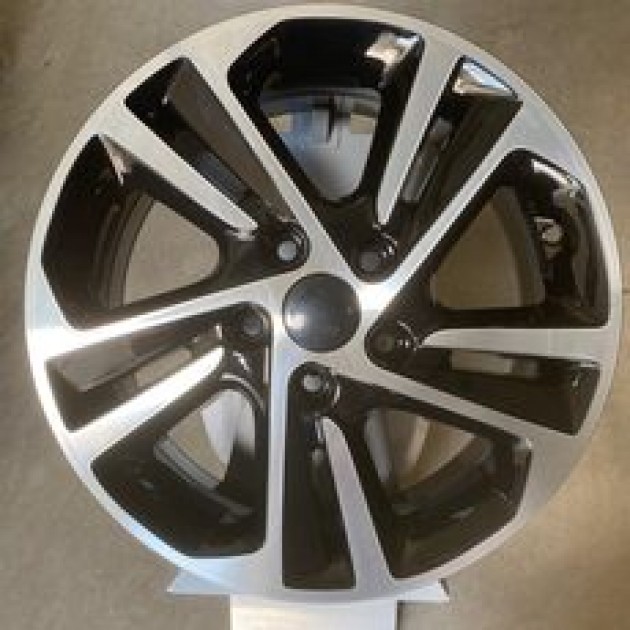 ZA 6.5x16 5x114.3 40x67.1  Black gloss diamond cut 108  ET HYUNDAI Style CB | Κωδικός: CPE-RC108-01