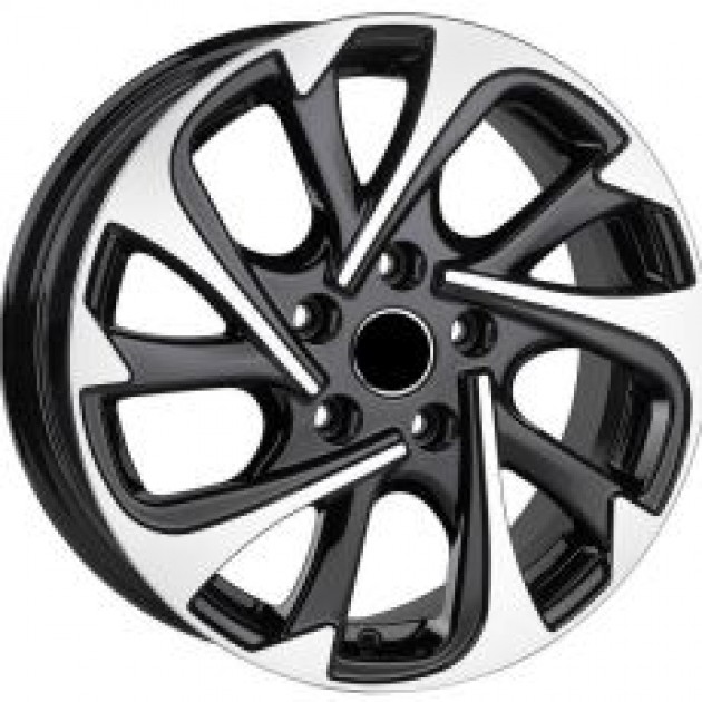 ZA 6.5x16 5x114.3 40x60.1 Black gloss diamond cut 200  ET TOYOTA Style CB | Κωδικός: CPE-RC200-02