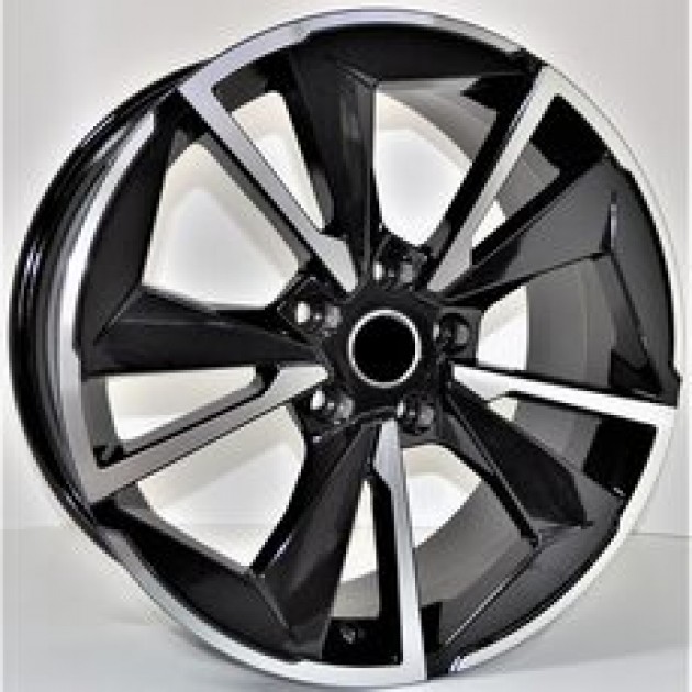 ZA 7.0x17 5x114.3 41x73.1 Black gloss diamond cut 351  ET NISSAN Style CB | Κωδικός: CPE-RC351-01