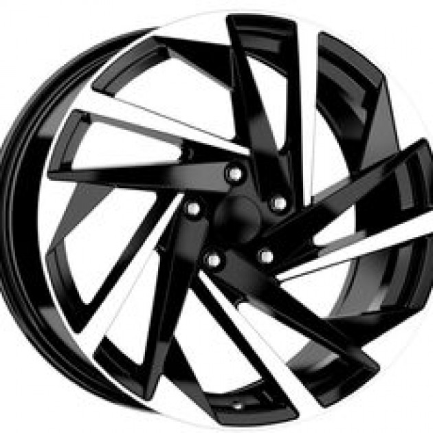 ZA 8.0x18-5x112 40x57.1 Black diamond cut 1048  ET VW Style CB | Κωδικός: CPE-DY1048-01