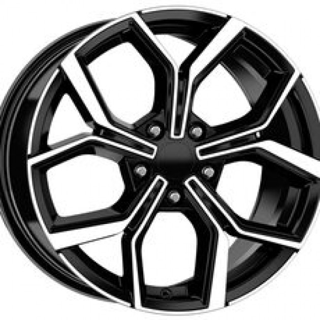 ZA 7.5x17 5x112 45x57.1 Black diamond cut 1217  ET VW Style CB | Κωδικός: CPE-DY1217-01