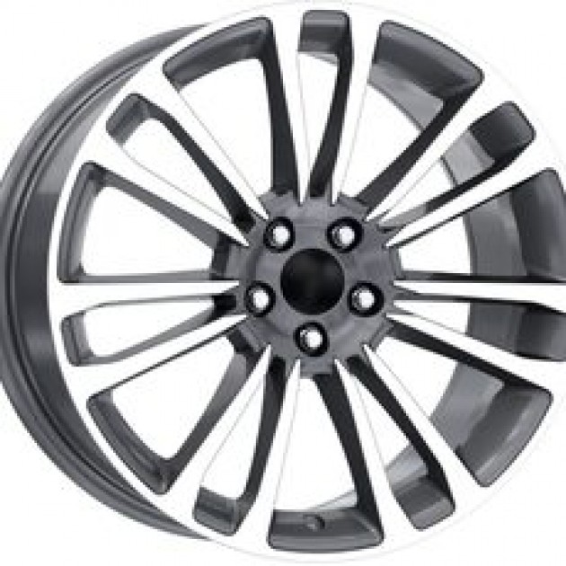 ZA 6.5x15 5x098 35x58.1 Gunmetal with diamond cut 955  ET FIAT Style CB | Κωδικός: CPE-DY955-01