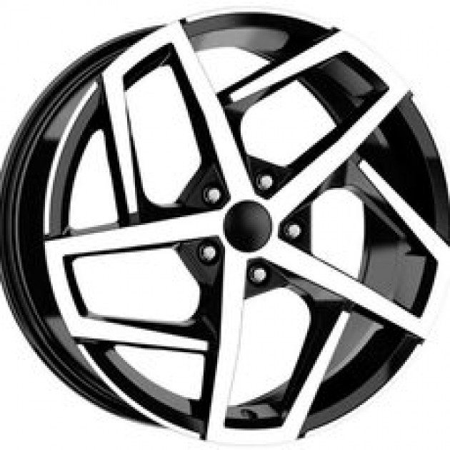 ZA 7.5x17 5x112 40x57.1 Black diamond cut 967  ET VW Style CB | Κωδικός: CPE-DY967-01