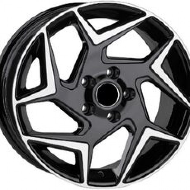 ZA 6.5x16 4x108 35x63.4 Black gloss diamond cut 151  ET FORD Style CB | Κωδικός: CPE-RC151-02