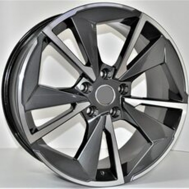 ZA 7.0x17 5x114.3 41x73.1 Gunmetal diamond cut 351  ET NISSAN Style CB | Κωδικός: CPE-RC351-02