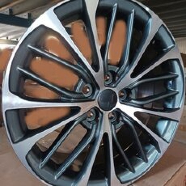 ZA 8.0x18 5x114.3 50x60.1 Gunmetal diamond cut 248  ET TOYOTA Style (flat hole) CB | Κωδικός: CPE-RC248-01