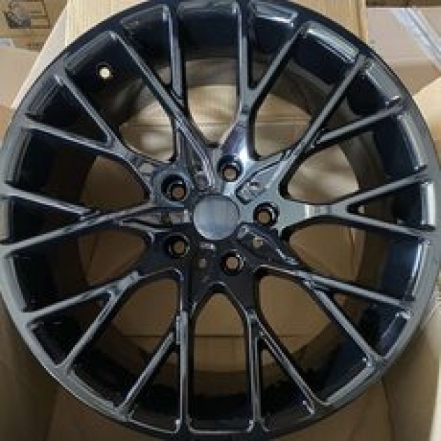 ZA 8.0x18 5x120 30x72.6 Black 203 204  ET BMW Style staggered (stick57) CB | Κωδικός: CPE-RC203-02