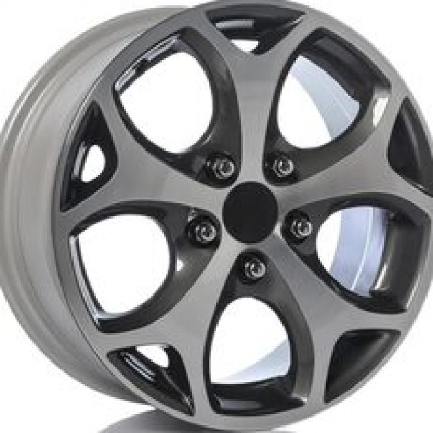 ZA 6.5x15 4x108 35x63.4 Black gloss diamond cut 115  ET FORD Style CB | Κωδικός: CPE-DY115-01