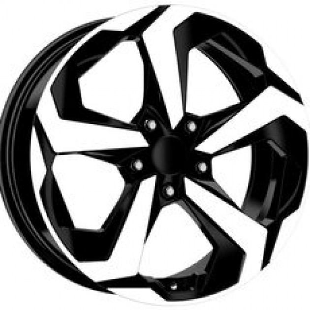 ZA 7.5x17 5x114.3 40x66.1 Black diamond cut 1237  ET NISSAN Style CB | Κωδικός: CPE-DY1237-01