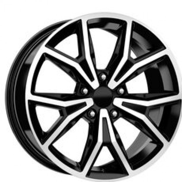 ZA 7.5x17 5x112 40x57.1 Black Diamond 1407  ET VW Style CB | Κωδικός: CPE-DY1407-01