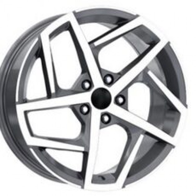 ZA 7.5x17 5x112 40x57.1 Gunmetal with diamond cut 967  ET VW Style CB | Κωδικός: CPE-DY967-02