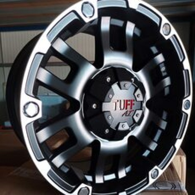 ZA 8.0x16 6x139.7 0x110 2623  Matt black  ET machine lip CB | Κωδικός: RI-2623T04