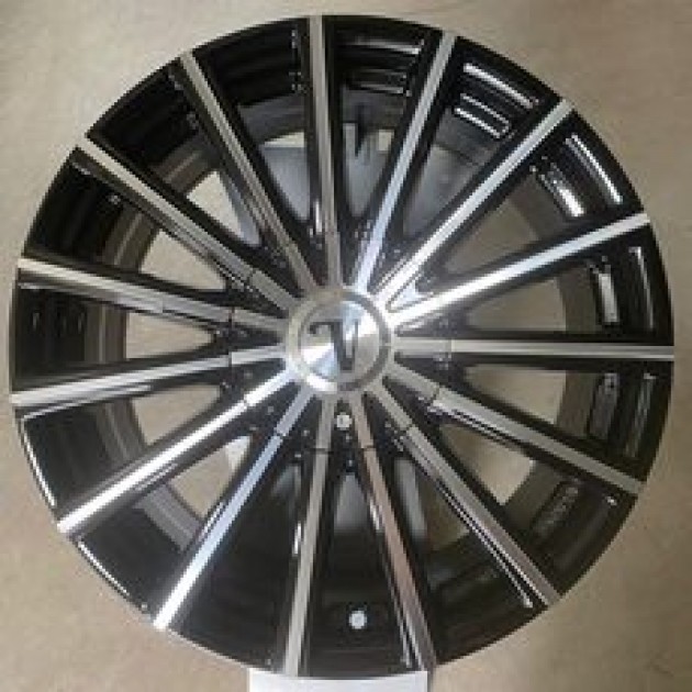 ZA 7.5-18 10X105x114.3 38 ET73.1 VW10 Black machined B+M CB | Κωδικός: DC75181051143BL