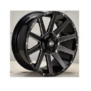 ZA 9.0-20 6X139.7 0x106.1 61443 Gloss Black milled ET CB | Κωδικός: RI-6762-0161443