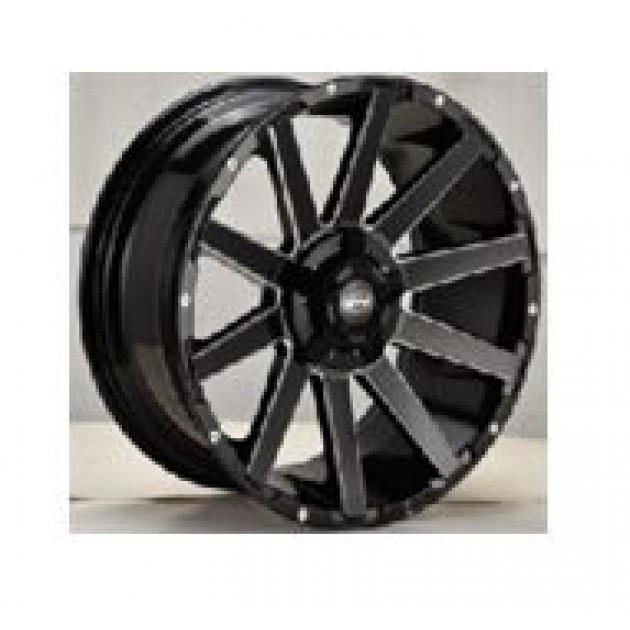 ZA 9.0-20 6X139.7 0x106.1 61443 Gloss Black milled ET CB | Κωδικός: RI-6762-0161443