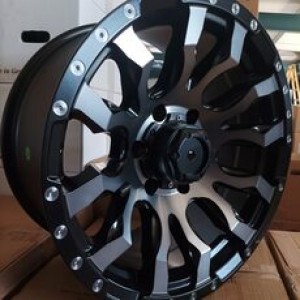 ZA 9.0x17 6x139.7 12x106.1 VULCAN Black Matt tinded ET CB | Κωδικός: RI-VULCAN-01