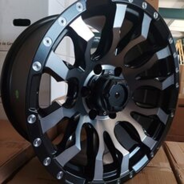 ZA 9.0x17 6x139.7 12x106.1 VULCAN Black Matt tinded ET CB | Κωδικός: RI-VULCAN-01