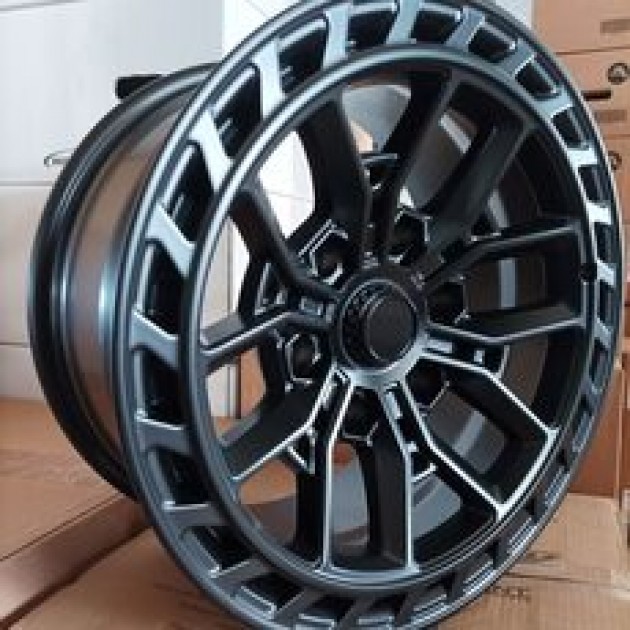 ZA 8.0x16 6x139.7 0x106.1 4267 Black matt  ET CB | Κωδικός: RI-4267-01