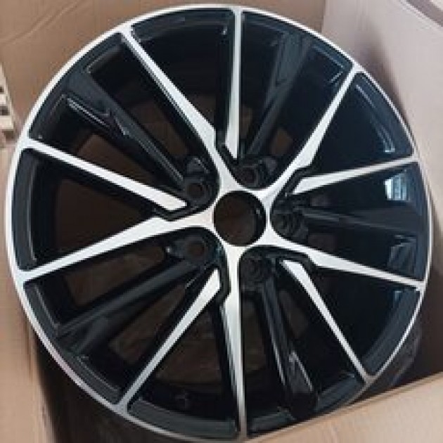 ZA 7.0x17-5x114.3 45x60.1 Black Diamond 177165  ET TOYOTA Style flat hole CB | Κωδικός: RI-177165-01