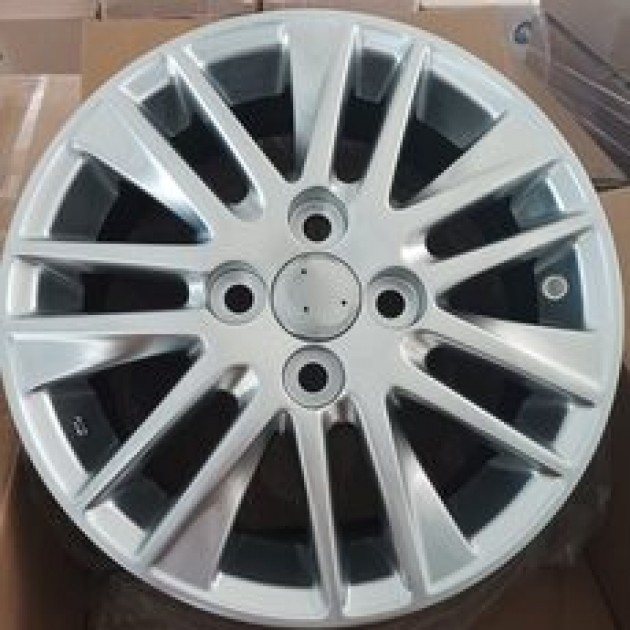 ZA 5.5-14 4X100 45x54.1 Hyper Silver 4102  ET TOYOTA Style (flat cone) CB | Κωδικός: RI-4102-01