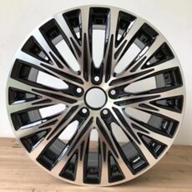 ZA 8.0x18 5x112 35x66.6 Black diamond cut 804  ET AUDI Style CB | Κωδικός: RI-ZT804-01