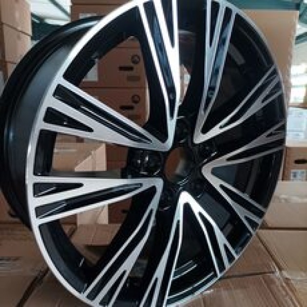 ZA 7.5x17 5x112 35x66.6 Black Diamond 702  ET AUDI Style CB | Κωδικός: RI-ZT702-01