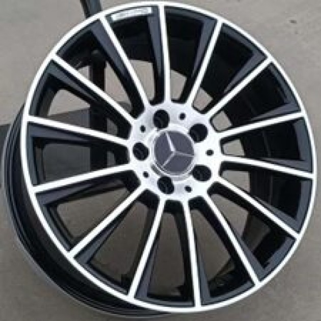 ZA 7.5x16 5x112 35x66.6 Light grey machined 6145 (1017)  ET MERCEDES Style CB | Κωδικός: RI-166145-01