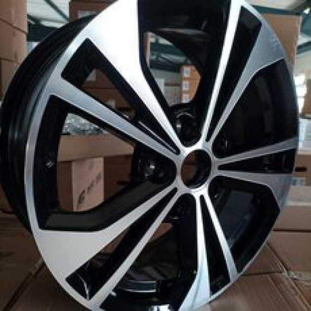 ZA 6.5x16 5x114.3 40x66.1 Black diamond cut 601  ET NISSAN Style CB | Κωδικός: RI-ZT601-01