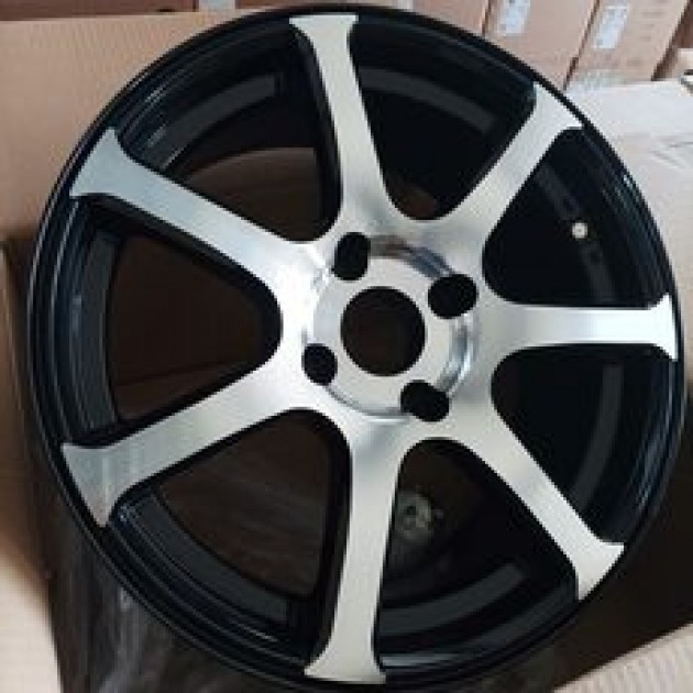 ZA 7.0x16 4x108 25x65.1 804 Black diamond cut ET CB | Κωδικός: RI-804-01