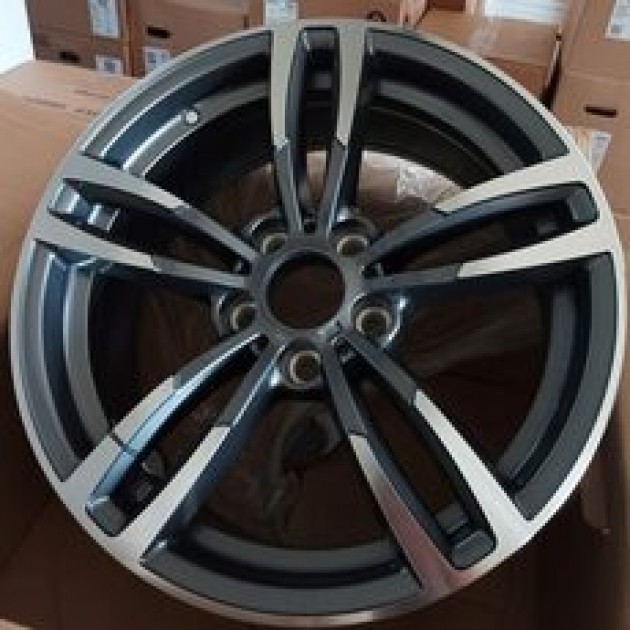 ZA 8.0x18 5x120 30x72.6 Gunmetal machine face 1121  ET BMW Style CB | Κωδικός: RI-D1121-01