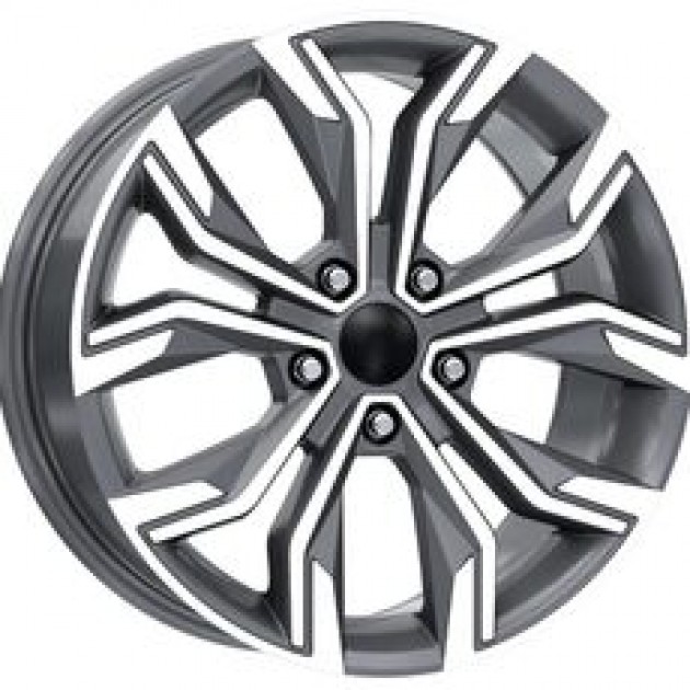 ZA 7.5x17 5X114.3 40x66.1 Gun Metal Diamond 667  ET RENAULT Style CB | Κωδικός: CPE-DY667-04